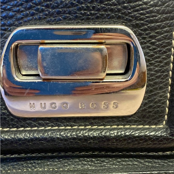 Hugo Boss - Large Baguette Bag - Black - Picture 2 of 7
